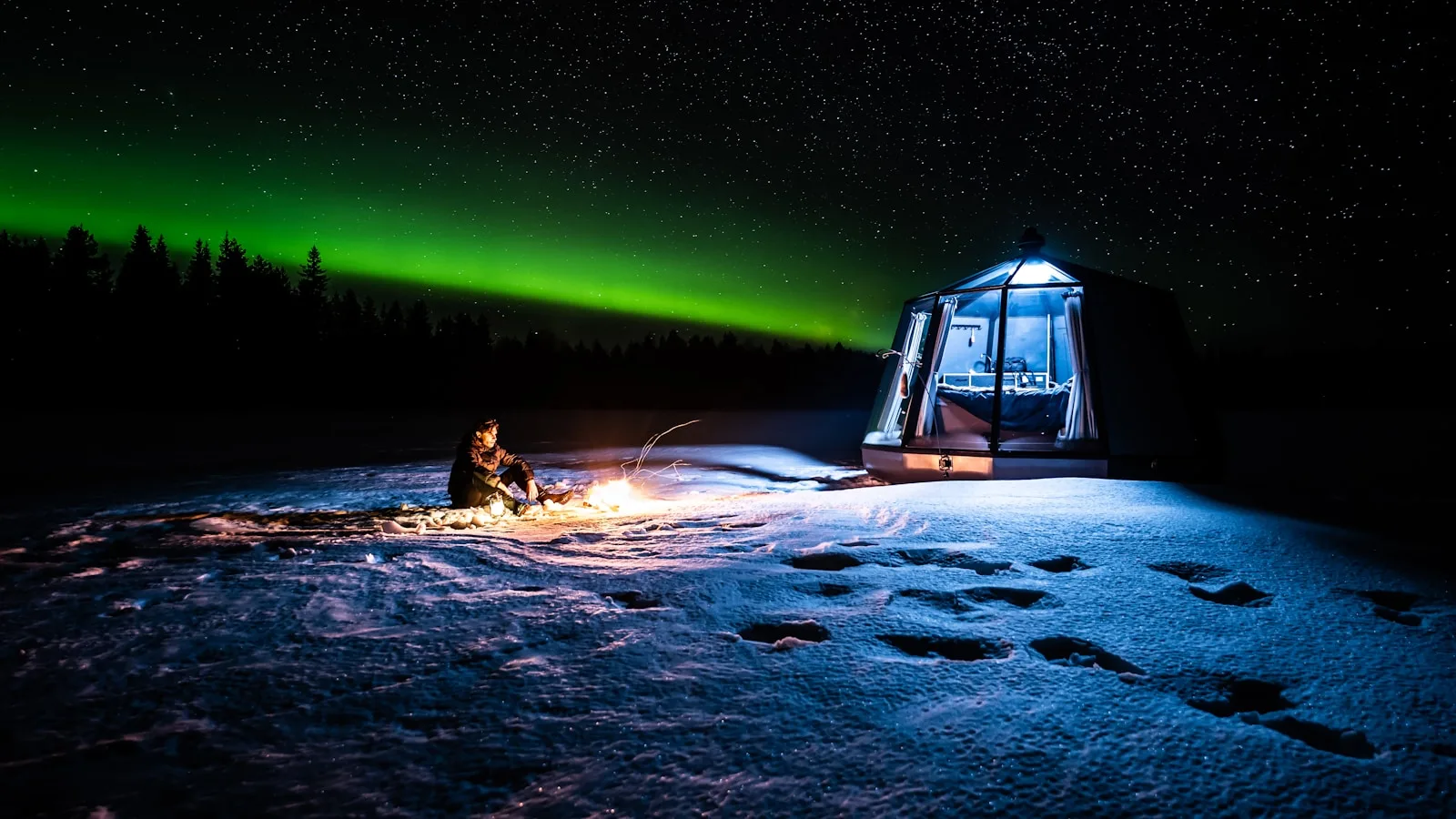 L'expérience des igloos aurora