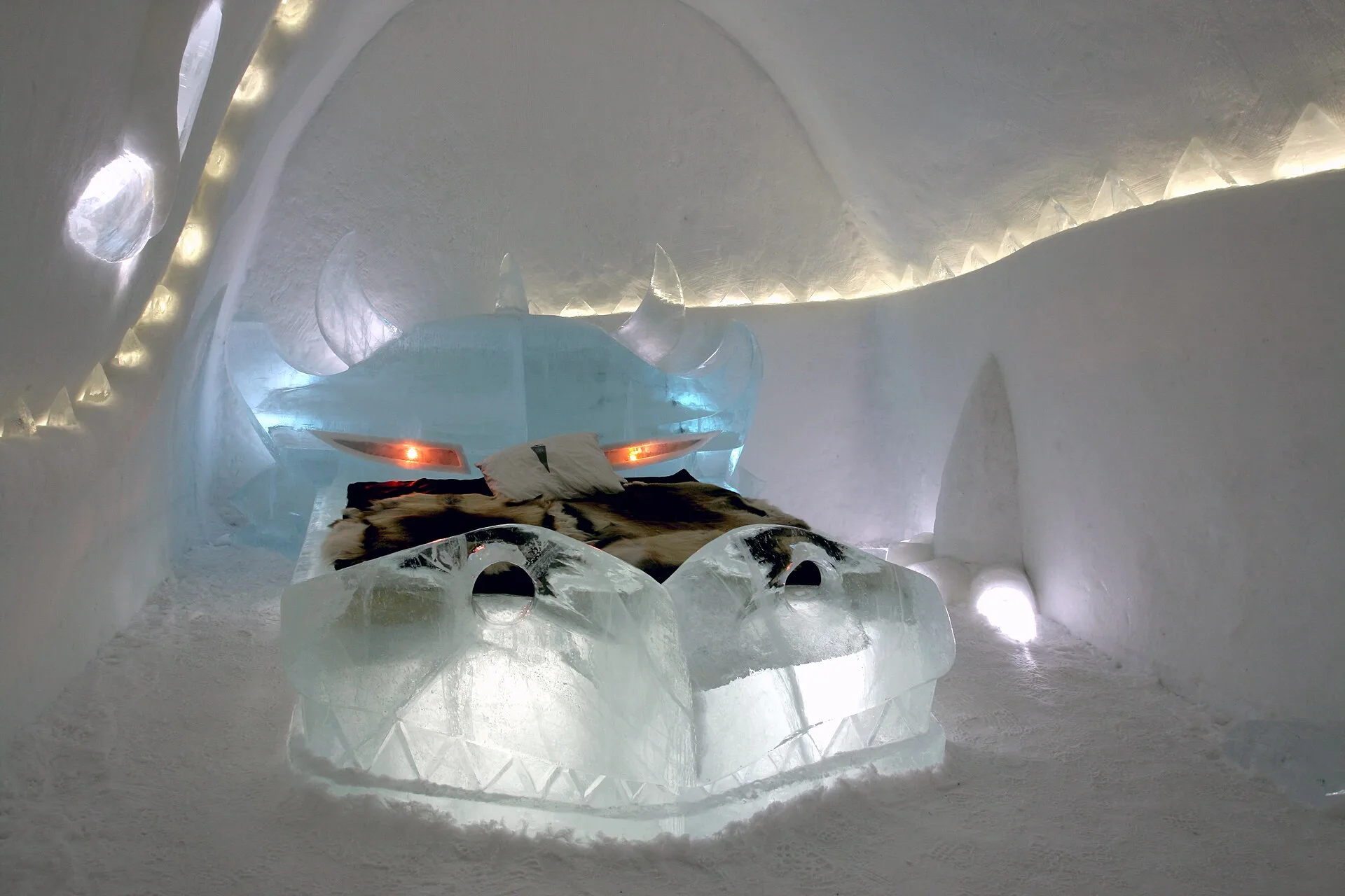 Les types d'hébergement à Kiruna