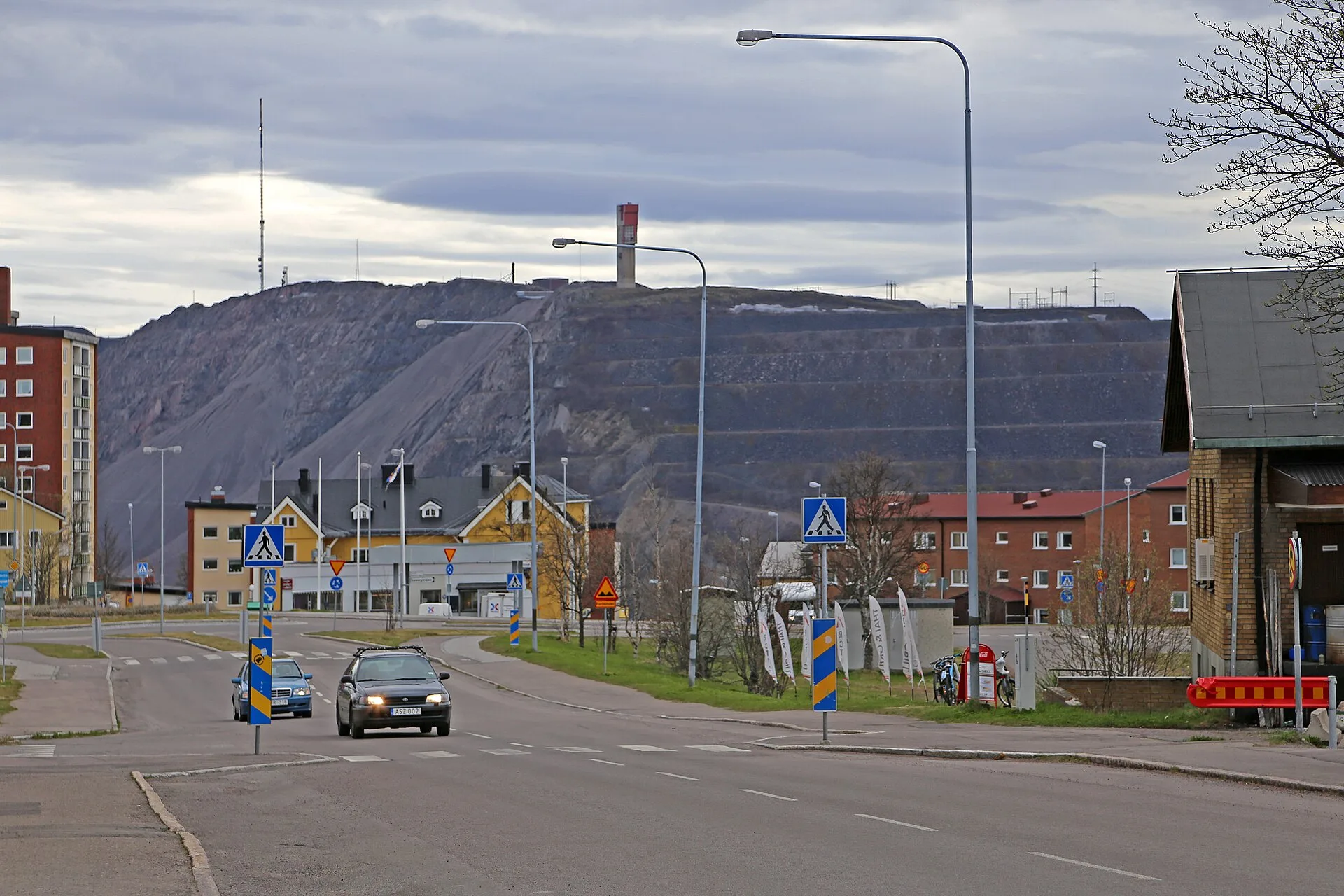 Kiruna et les villes moyennes : options plus limitées